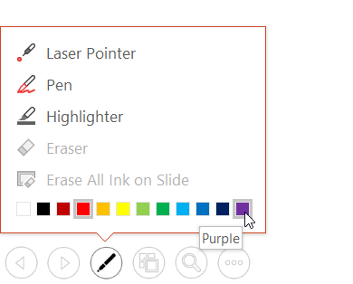 Annotation Pen in PowerPoint